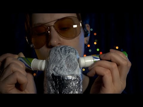 ASMR Covering Mic with Glue Stick