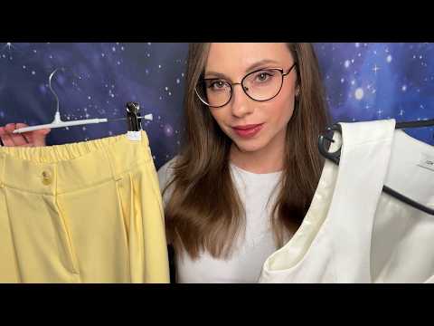 АСМР Гардероб • С ФОТО • Летняя Одежда • ASMR For sleep