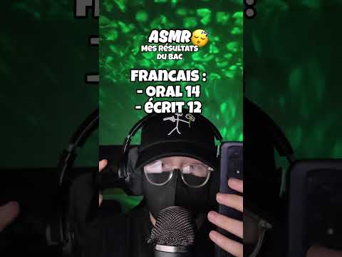 ASMR  • MES RESULTATS BAC !  #asmrfrançais #triggersforsleep #asmr #sleep #fortnite #minecraft