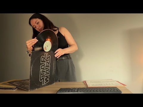 vintage shop roleplay ASMR old school (unintentional-ish) 
