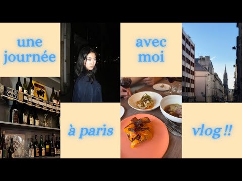 ASMR paris vlog 🇫🇷 passe une journée avec moi (français)