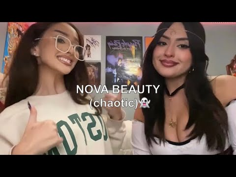 ASMR NOVA BEAUTY 🫶🏻 Halloween Inspo ft my bestie 💕