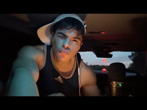 ASMR in my car because i'm homeless