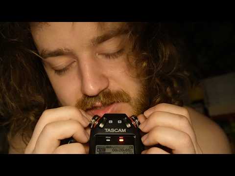 ASMR Taps and Scratches on a TASCAM to make you sleepy