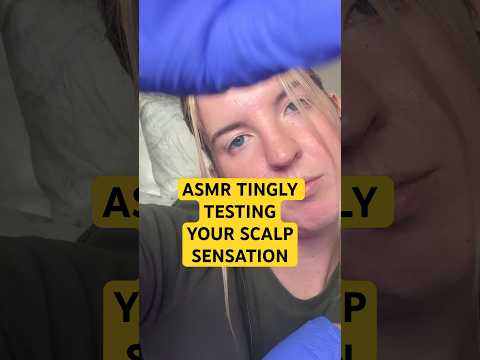 tingly personal attention touching your hair #asmr #asmrshorts