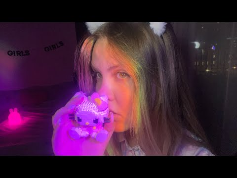 АСМР БЛИЗКИЙ ШЕПОТ| ВСЕ РОЗОВЫЕ ТРИГГЕРЫ FOR YOU| #asmr #licking