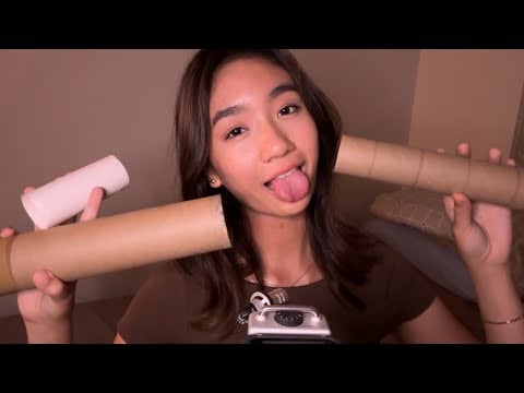 ASMR ~ MOST SATISFYING Tube Mouth Sounds