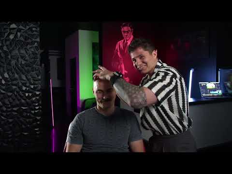 Лысый испытал экстаз в барбершопе | Массаж головы без правил | Head Massage ASMR