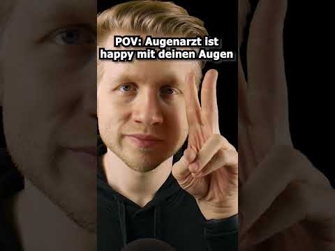 ASMR - POV: Augenarzt ist happy mit deinen Augen! #shorts #asmr #roleplay #deutscheasmr