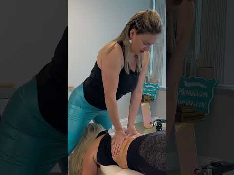 Holy Mother of BACK CRACKS  #chiropractor #asmr