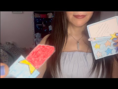 ASMR Paper Makeup No Talking Layered Sounds