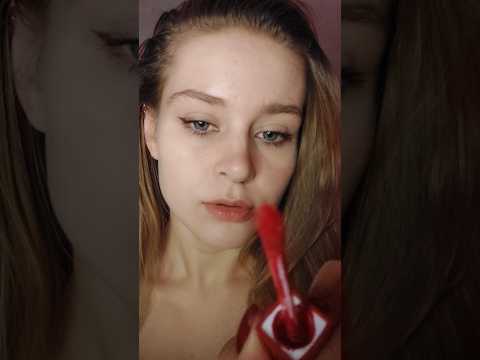 ASMR, I'll make up your lips and eyelashes #relax #асмр #звукирта #tingles #персональноевнимание