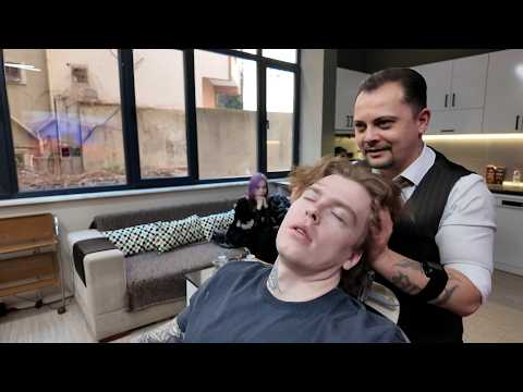 ASMR MASSAGE | Forget Your Anxiety & Pain with Traditional Turkish Barber Massage