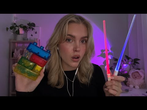 ASMR tingly trigger haul | relaxing show & tell | new triggers for videos