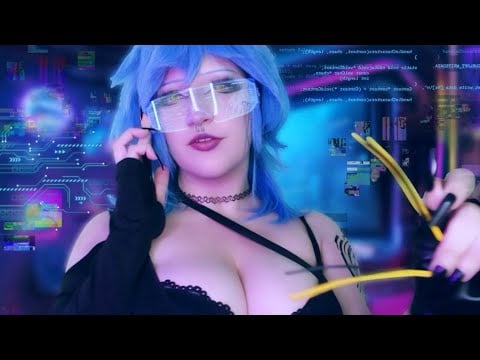 Fascinated Ripperdoc Fixes Your Optics 🌐🔩| Cyberpunk | ASMR RP