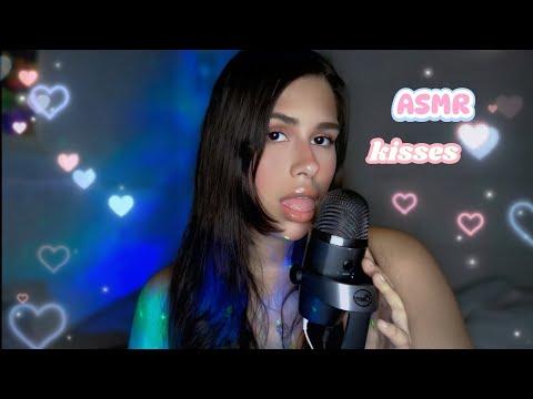 ASMR - BEIJANDO VOCÊ ATÉ VOCÊ DORMIR 💤 / + sons de boca
