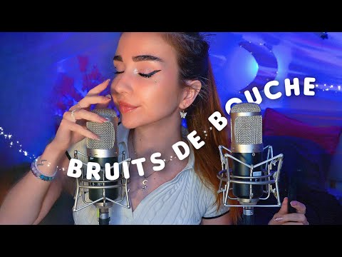 ASMR BRUIT DE BOUCHE intenses en BINAURAL 🫦