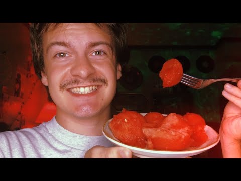 [ASMR] Trying Watermelon For The First Time!