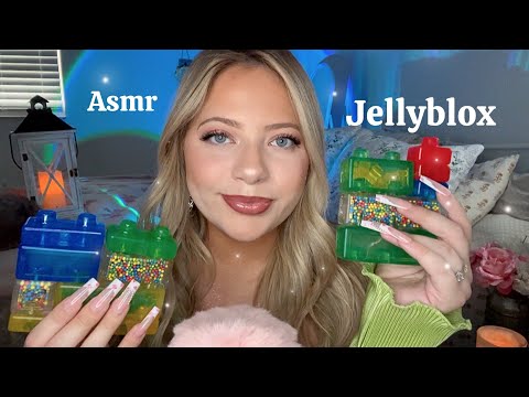 Asmr With JellyBlox ✨ Squishy, Sticky, Gripping Sounds 🤍