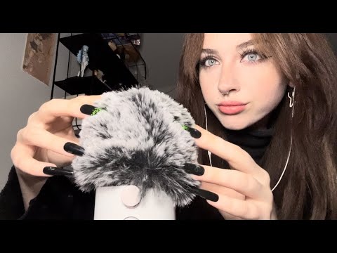 ASMR| Mic Scratching (Face Brushing/Scratching)