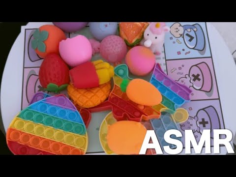 ASMR | 친구랑 망한 말랑이거래 | fidget toy trading