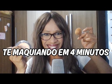 MAQUIANDO VOCÊ RAPIDINHO #asmrroleplay  #asmrmakeup  #maquiagem