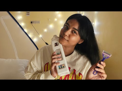 ASMR HINDI | Sleepover at Bestie's Who's  Obsessed with You (Pampering Session)