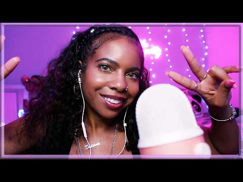 ASMR ✨ Fast & Aggressive MOUTH SOUNDS + Plucking 😌 Very Clicky (1 Hour)