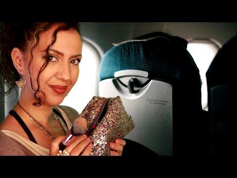 💤 Asmr - Un maquillage réconfortant dans l'avion