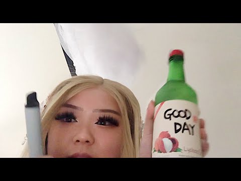 ASMR Drunk Girl Takes Care Of You (With Music/Background Noise)(Personal Attention Roleplay)