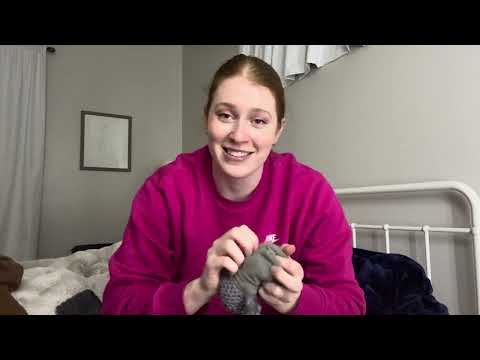 ASMR Fabric Scratching - whisper ramble and scratching