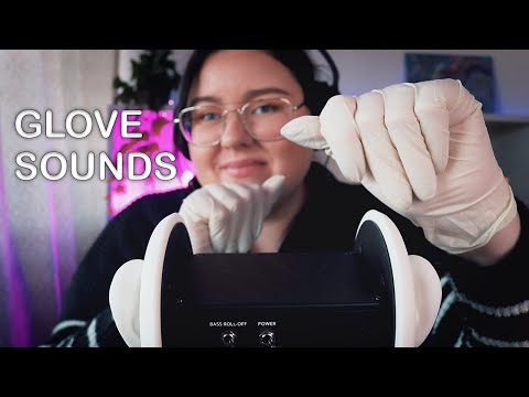 ASMR med handskar (Ear to ear) 3DIO ✨