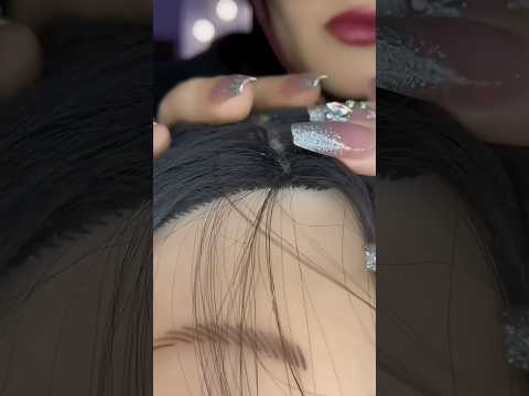Scalp Scratching (very tingly) 💆🏻‍♀️ #asmr #asmrmassage #tingles #scratch #relax #shorts