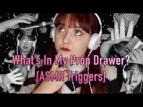 What’s In My Prop Drawer? 📦 ASMR Triggers