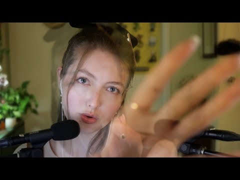 ASMR Ear to Ear Breathing + Trigger Words w/ Delay for Relaxation & Sleep