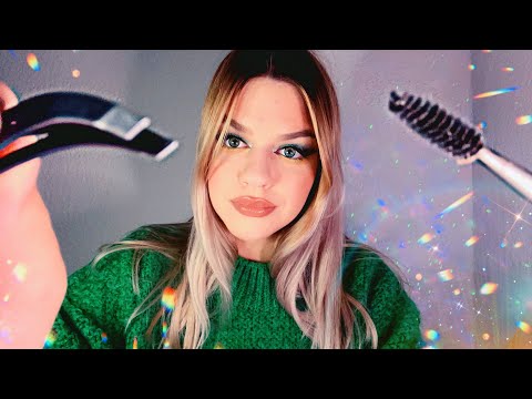 АСМР ЗРОБЛЮ ТОБІ БРІВКИ 💛💙 асмр українською | Ukrainian asmr