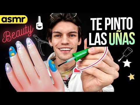 ASMR TE HAGO LAS UÑAS *asmr roleplay | ASMR Español | Mol