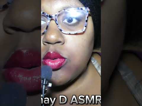 ASMR *wet mouth sounds & hand sounds #shorts #janaydasmr