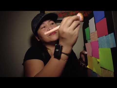 ASMR | Painting your Face Role-play ~ Personal Attention, Paper Sound, face brushing for sleep 😴 