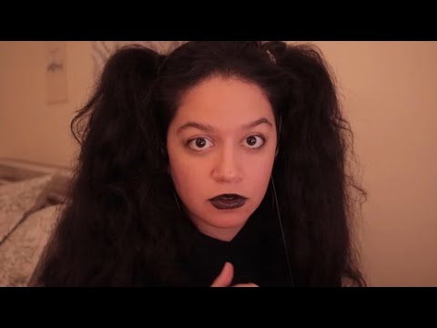 asmr goth cousin resurrects the indigenous on thanksgiving dinner in spanglish