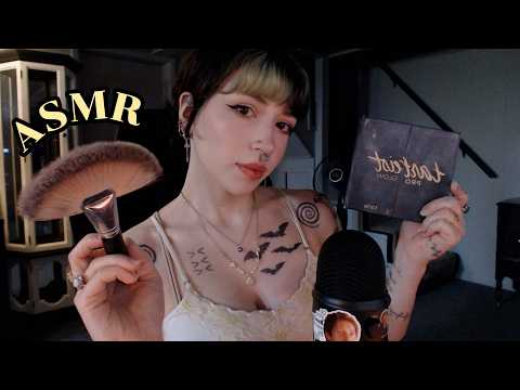 ASMR My Everyday Makeup Tutorial | Tapping, Whispering