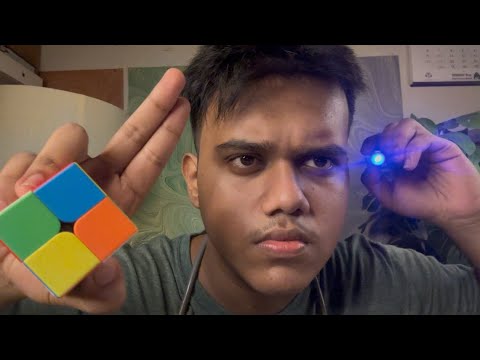 ASMR Fast Cranial Nerve Exam