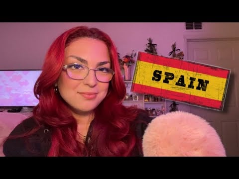 ASMR ☆ Spanish Trigger Words (hand movements, mouth sounds) | Trigger Words en Español