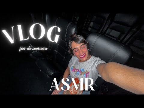 ASMR VLOG | CINEMINHA SOZINHA E MUITA LEITURA