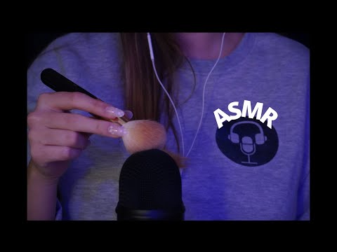 ASMR | Slow & Gentle Series Part 3 : Mic Brushing (No Talking)