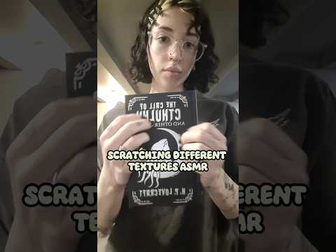 Scratching on Different Textured Items ASMR