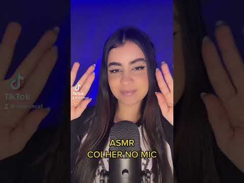 ASMR COLHER NO MIC