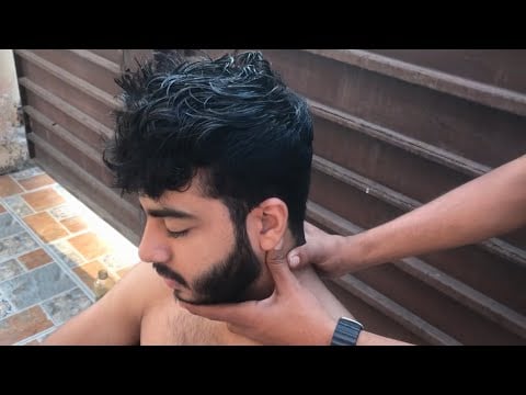 Deep Relaxing Full Body Massage | Stress Relief & Healing Touch 💈| ASMR |