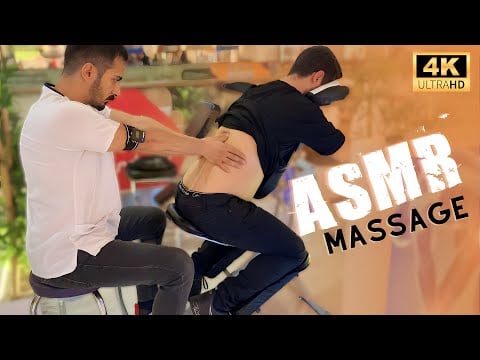 ASMR MASSAGE YAKUP - BACK AND WAİST