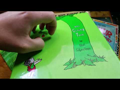 Reading "The Giving Tree" & "Where the Wild Things Are" (90's children's books) | ASMR